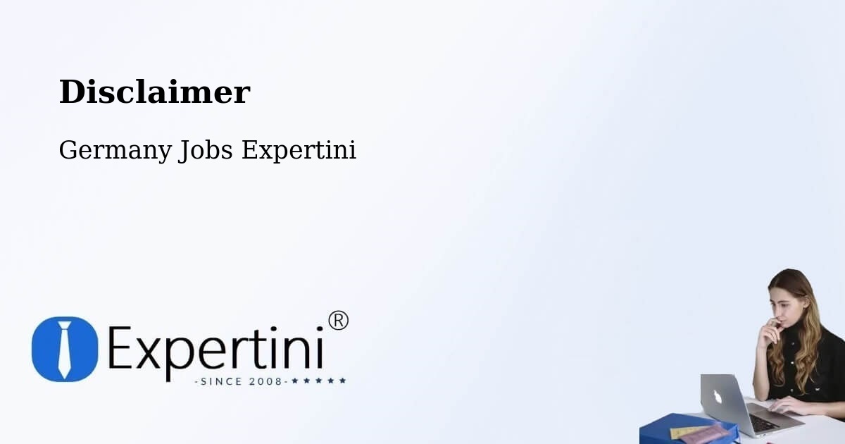 Disclaimer – Sembach - Germany Jobs Expertini